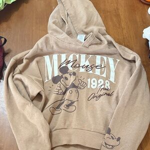 Disney Mickey Mouse Brown Sweatshirt
